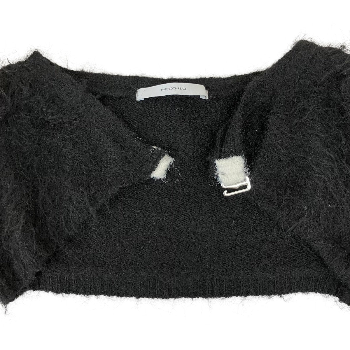 S fuzzy tops croppedニットカーディガンTR34322