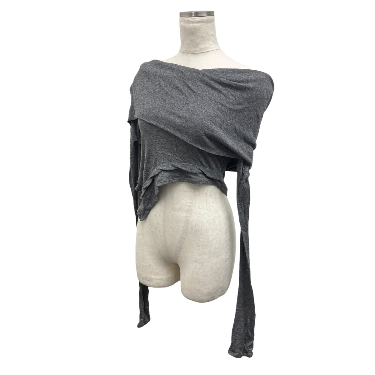 S strap off shoulder tops オフショルダーニット