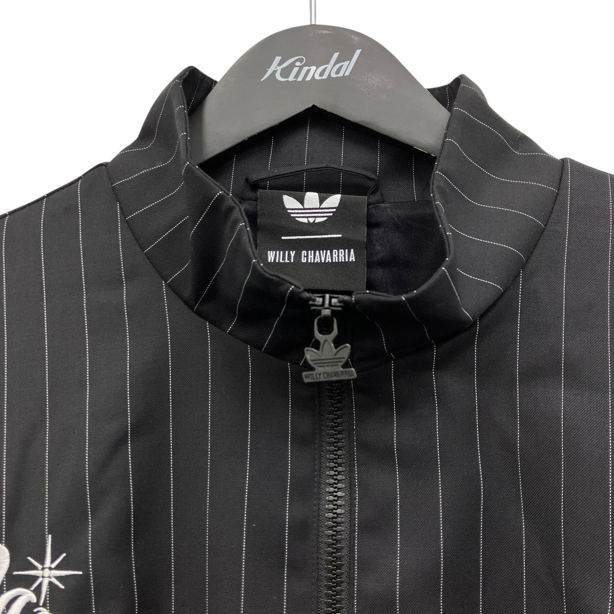 adidas×WILLY CHAVARRIA CHAVARRIA PINSTRIPE TRACK JACKET トラックジャケット 古着・中古-3枚目のアイテム画像