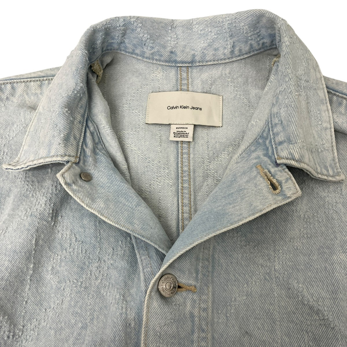 Calvin Klein Jeans デニムジャケット 古着・中古-4枚目のアイテム画像