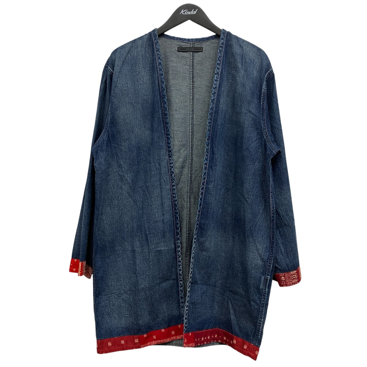19SSDENIM LONG SHIRT CARDIGAN デニムジャケット