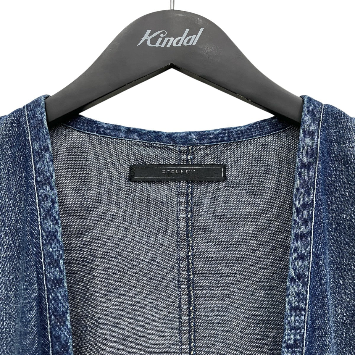 19SSDENIM LONG SHIRT CARDIGAN デニムジャケット