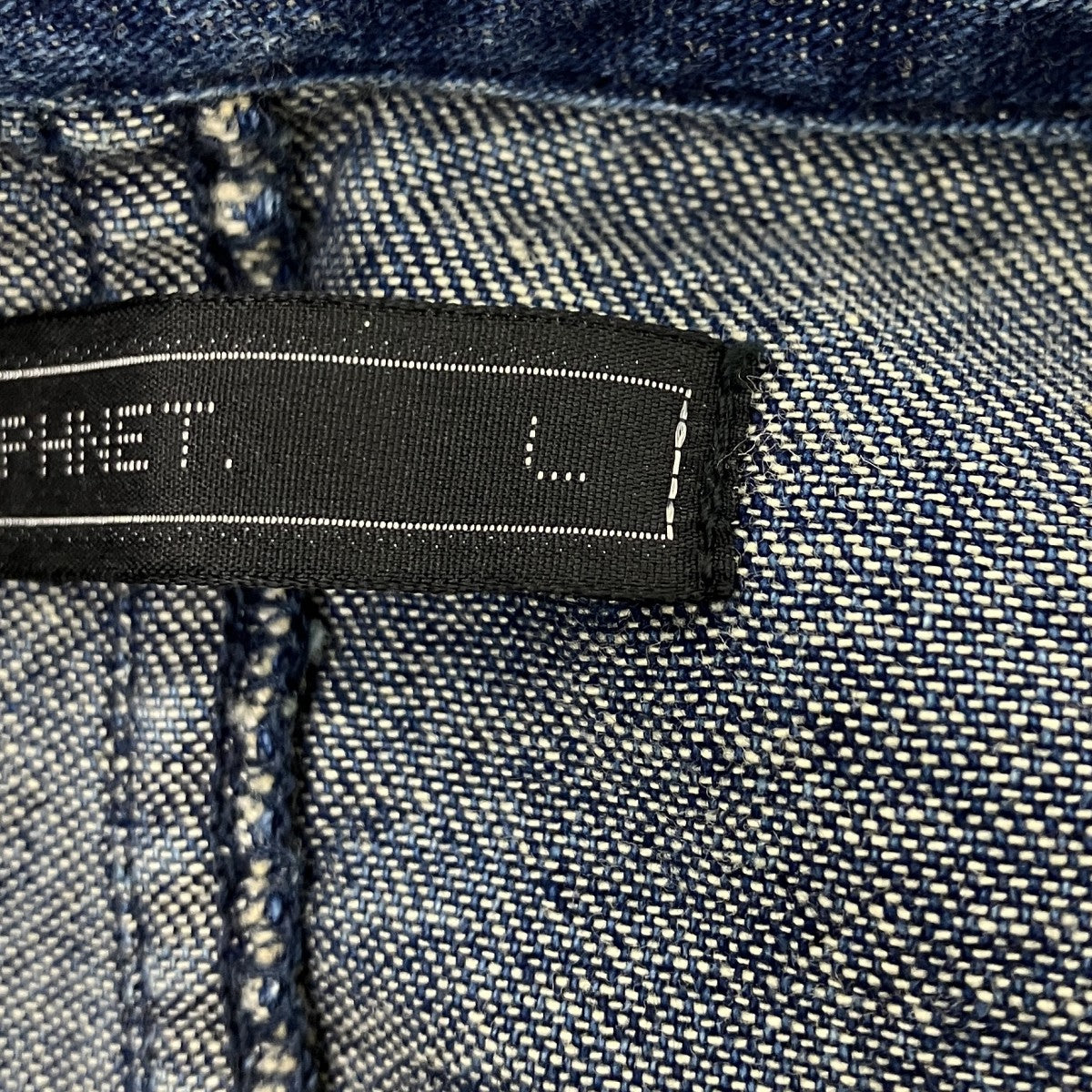 19SSDENIM LONG SHIRT CARDIGAN デニムジャケット