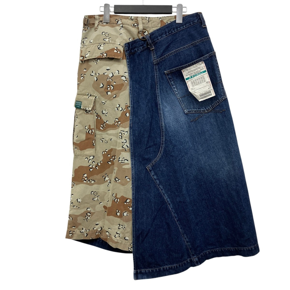 DENIM SKATER SHORTS サルエルデニムパンツ