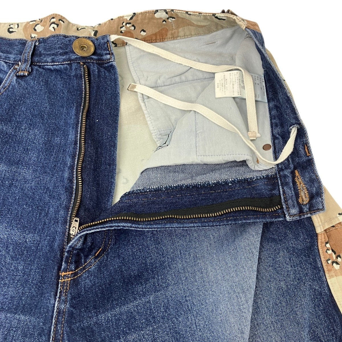 DENIM SKATER SHORTS サルエルデニムパンツ