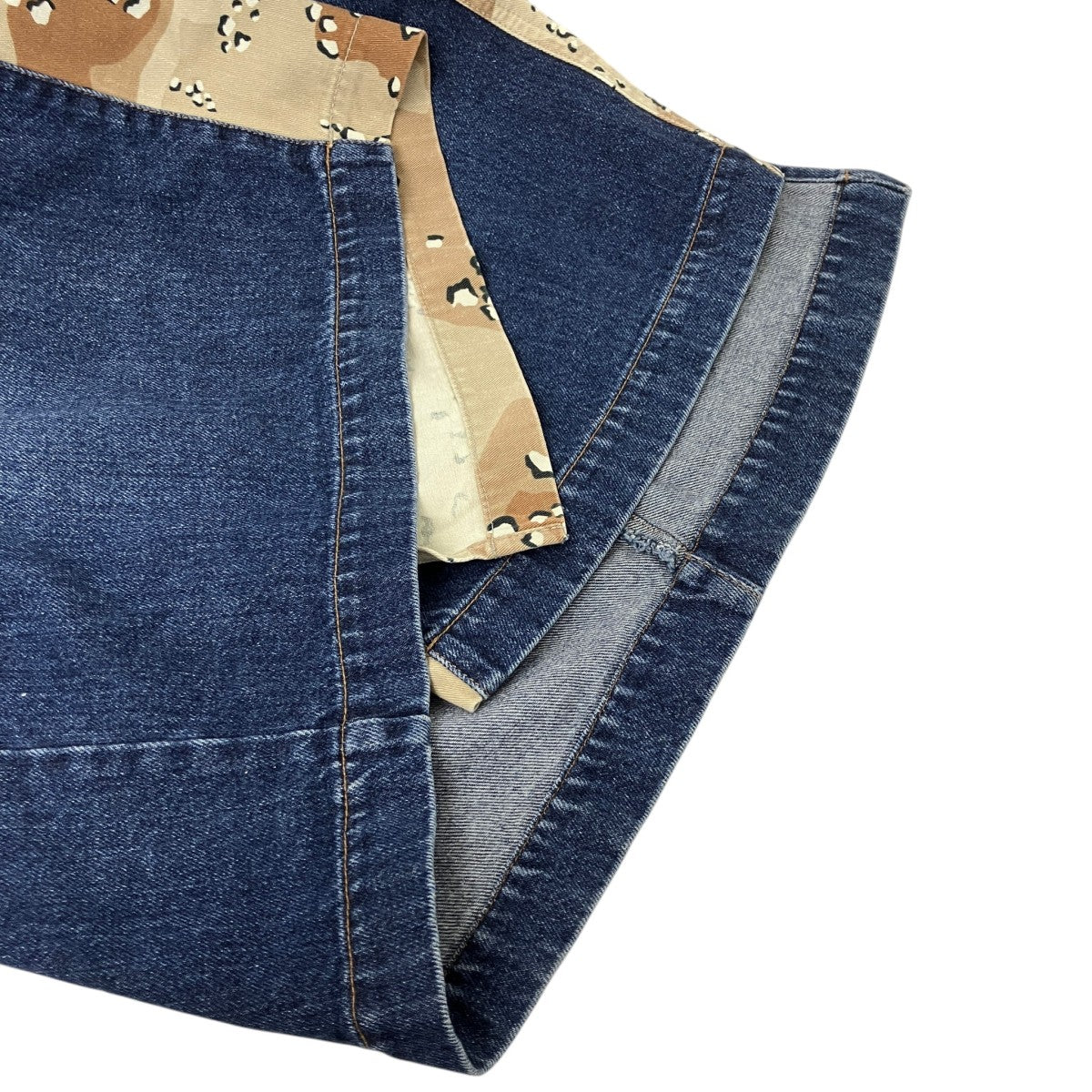 DENIM SKATER SHORTS サルエルデニムパンツ