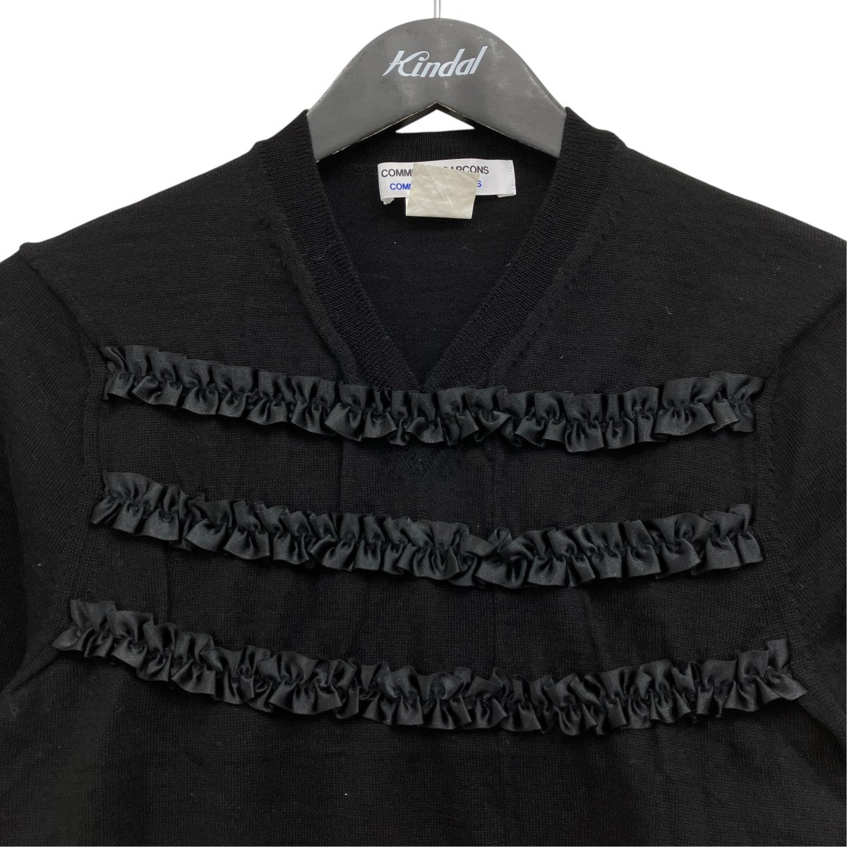 COMME des GARCONS COMME des GARCONS Vネックニット 古着・中古-3枚目のアイテム画像