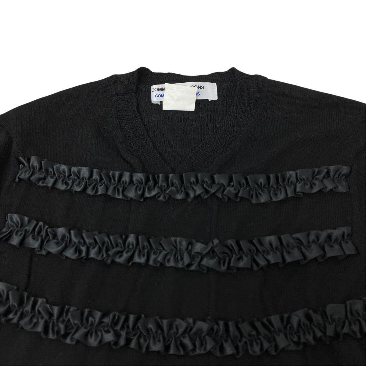 COMME des GARCONS COMME des GARCONS Vネックニット 古着・中古-4枚目のアイテム画像