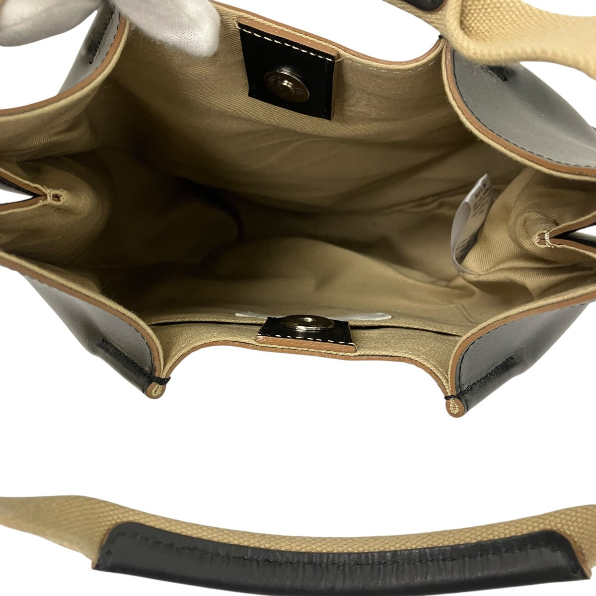 RICH I(リッチアイ) レザーハンドルバッグ RICH I-09-B-04 ブラック