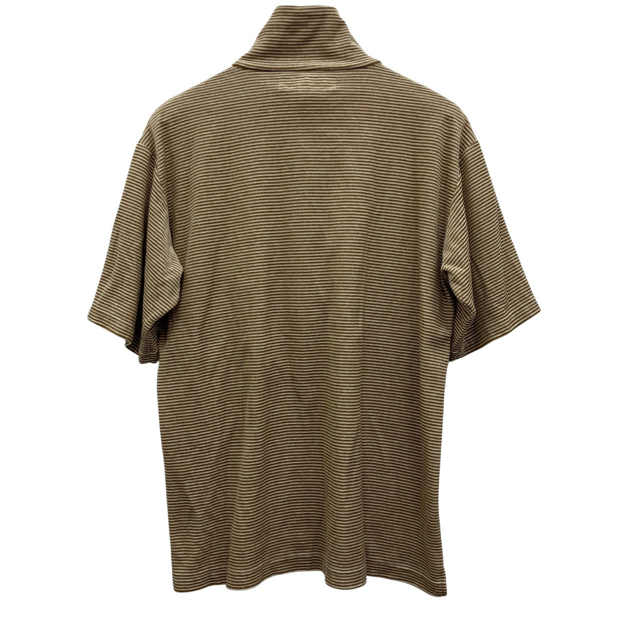 Uniform Polo ハーフジップボーダーTシャツ