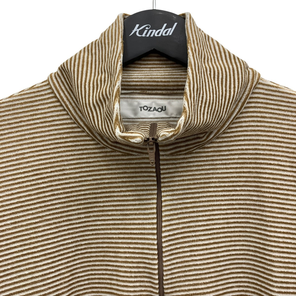 Uniform Polo ハーフジップボーダーTシャツ