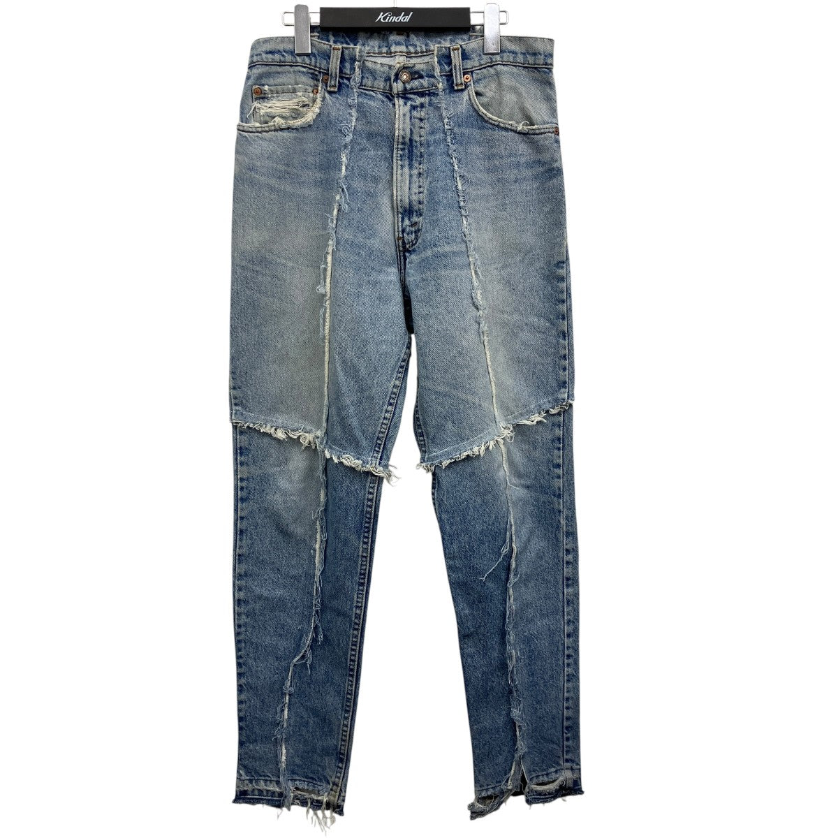 YS-UNIFORM RECONSTRUCTED DENIM TROUSERS 再構築デニム
