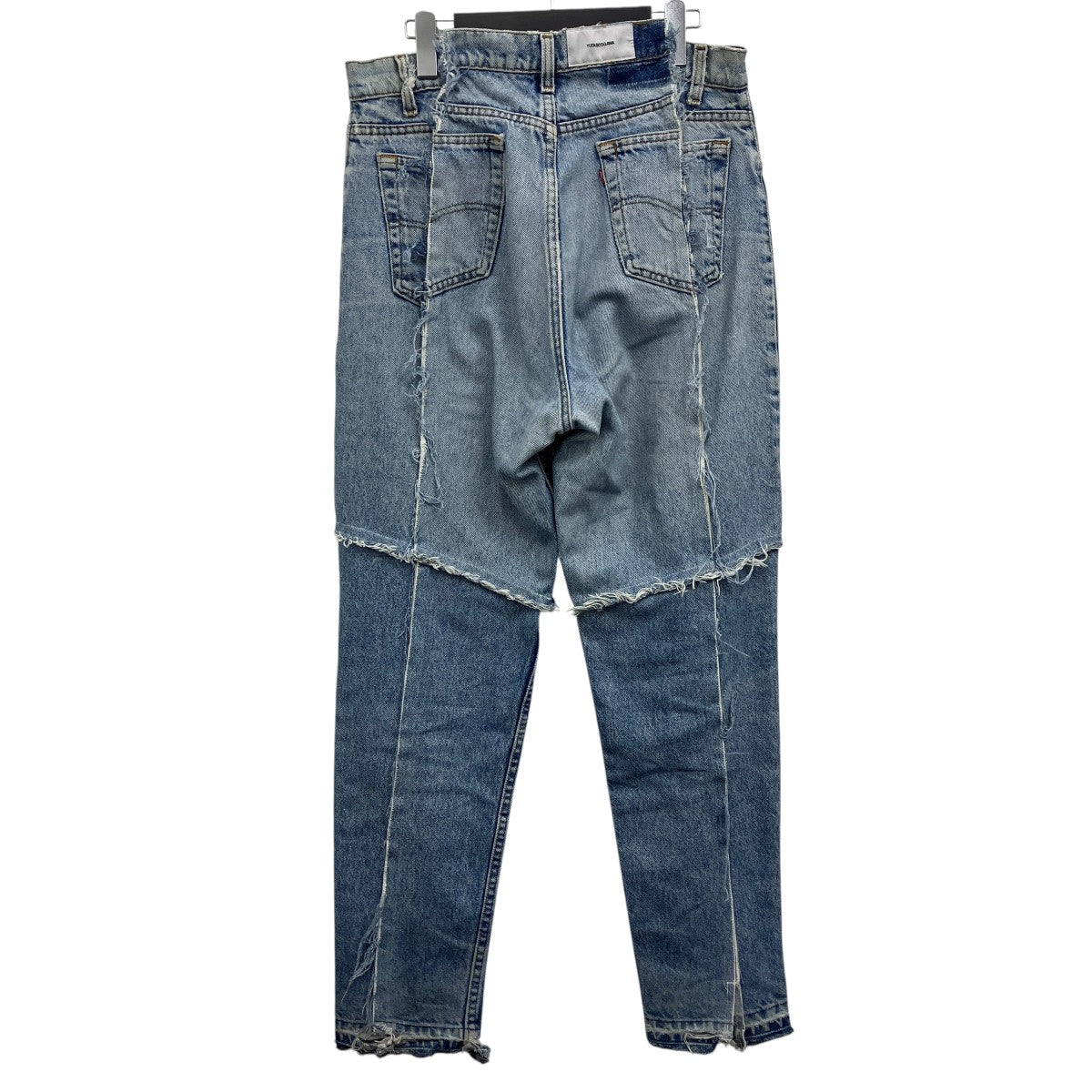 YS-UNIFORM RECONSTRUCTED DENIM TROUSERS 再構築デニム