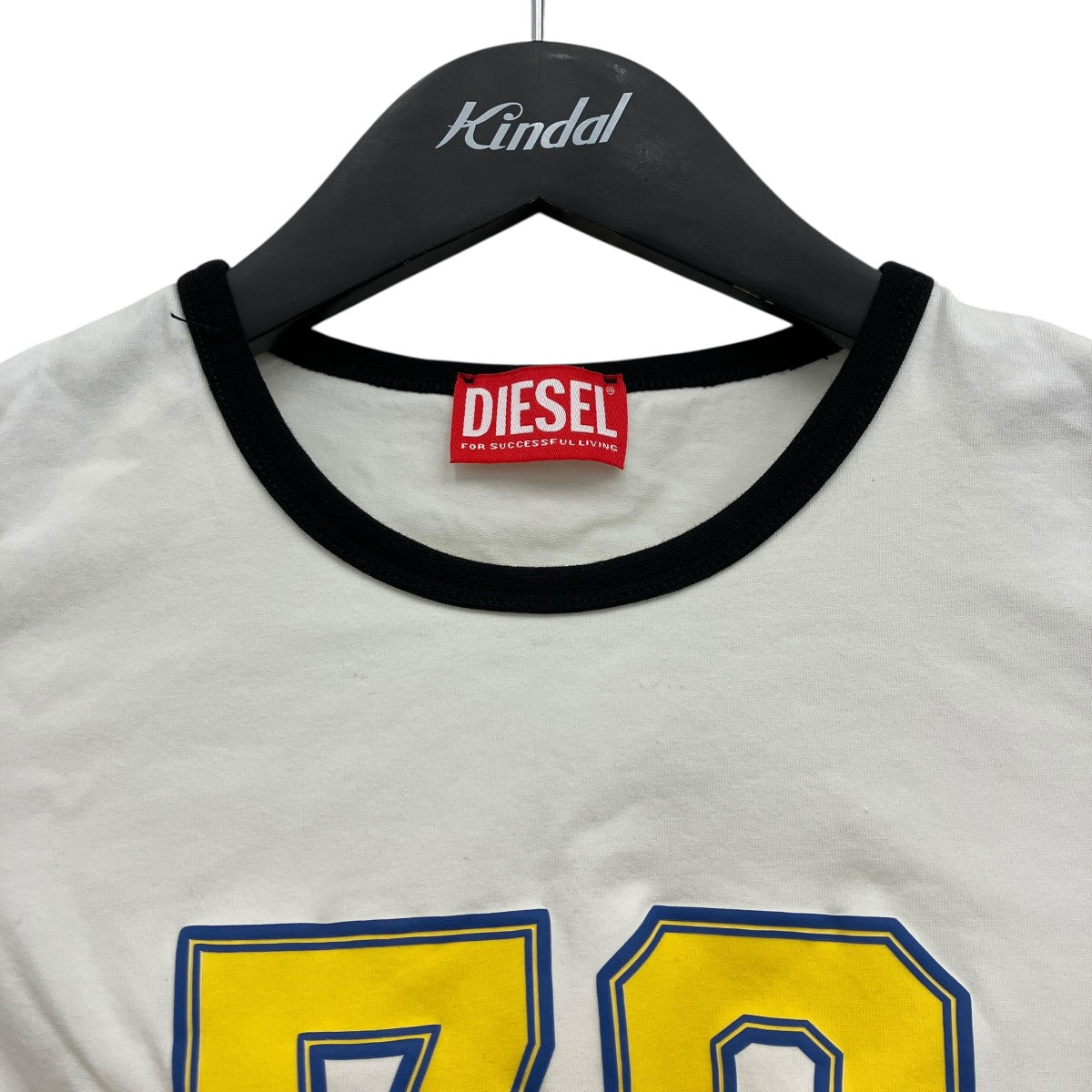 ツイストディテールプリントTシャツ