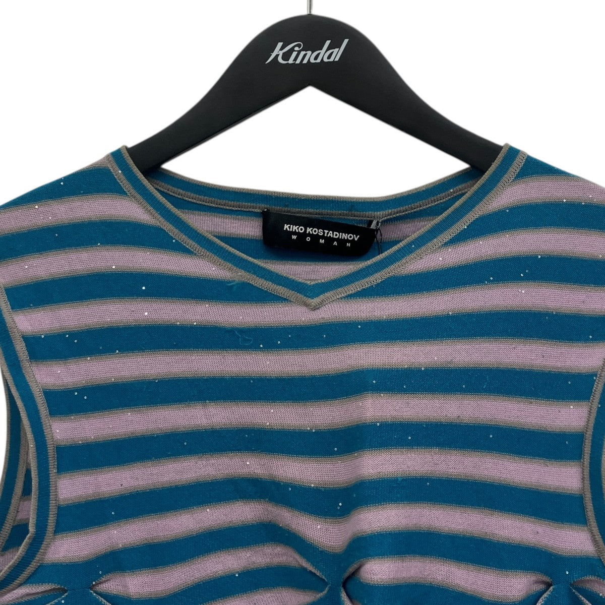 ZABRISKIE SLEEVELESS KNIT TOPノースリーブニットトップ