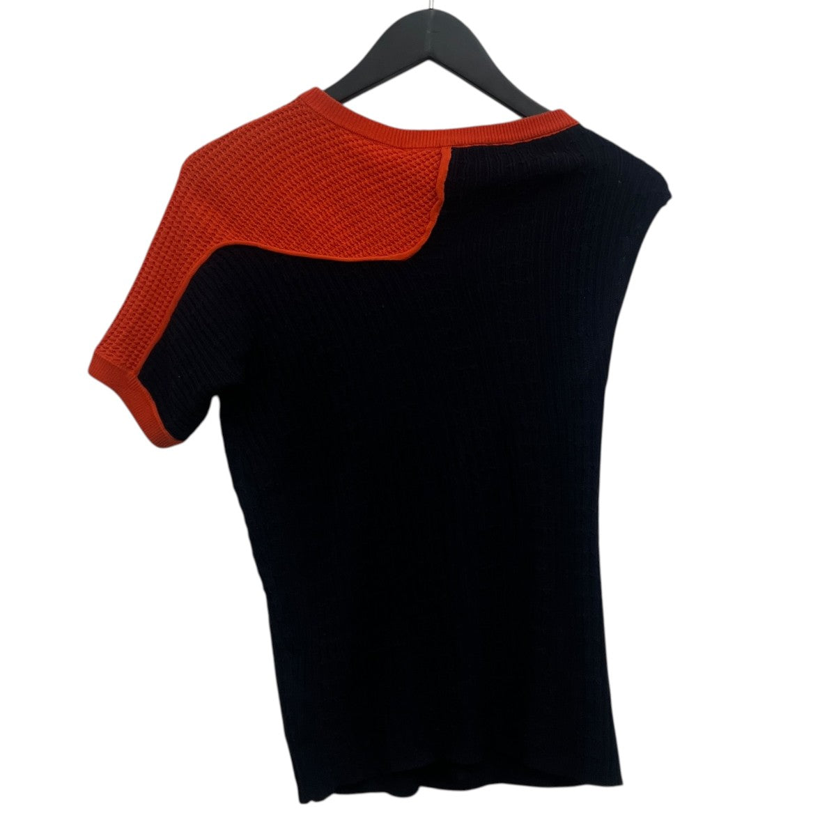 NOMAS ASYMMETRIC KNIT RAGLANアシンメトリーニットTシャツ