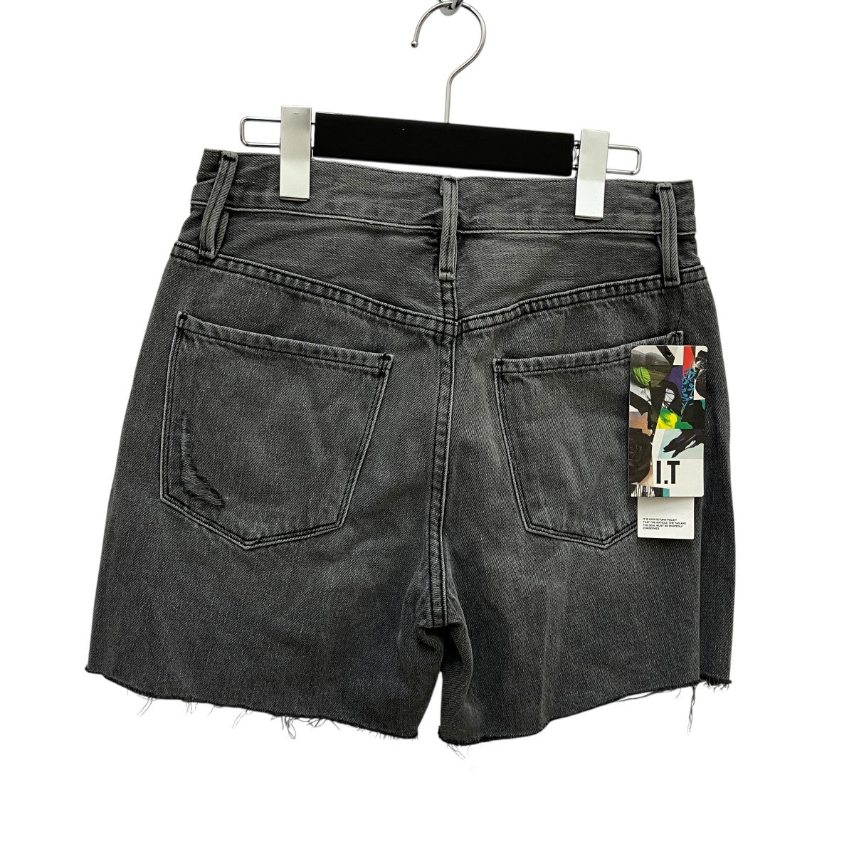 LE TOUR SHORTSショートデニムパンツ カットオフLTSHRA252