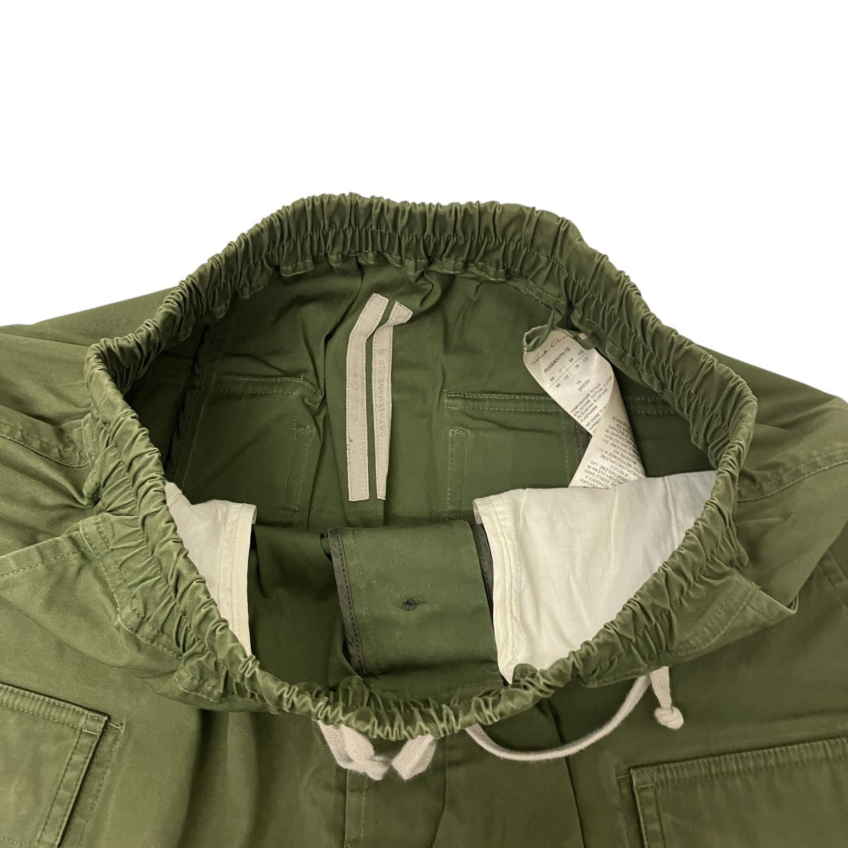RICK OWENS(リックオウエンス) カーゴロングパンツ RU02A5379-TE