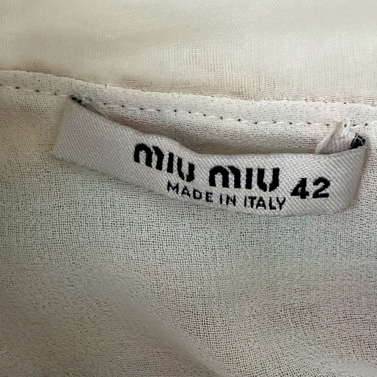 MIU MIU(ミュウミュウ) ツイードノースリーブワンピース MF2246