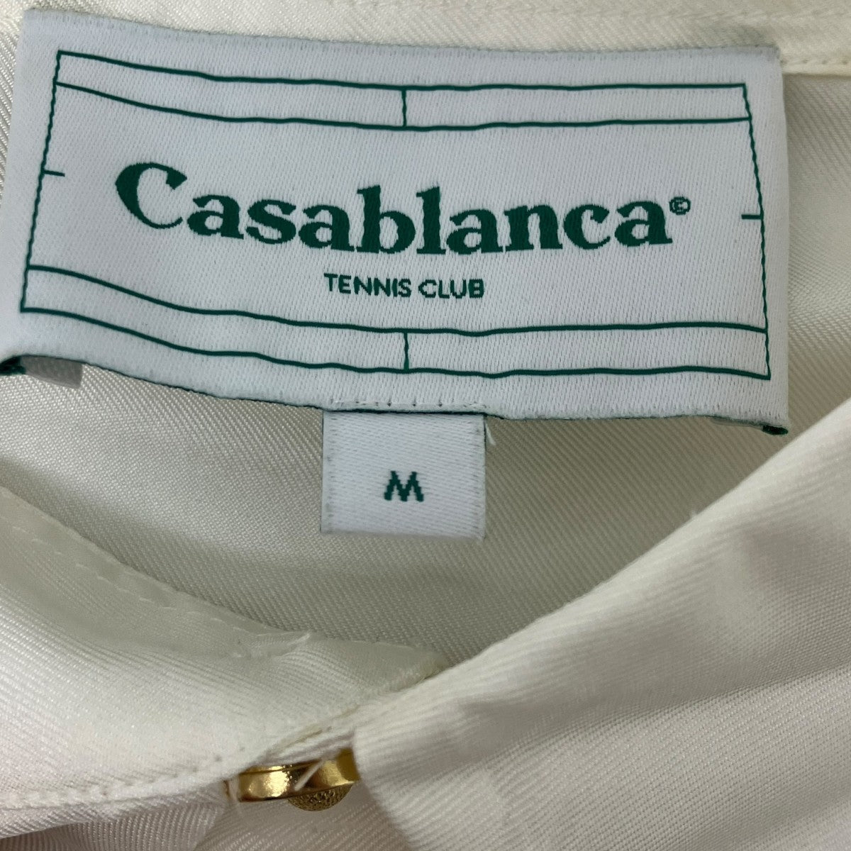 Long-Sleeve Silk Shirt ’Souvenirs De Vacances シルクプリントシャツ