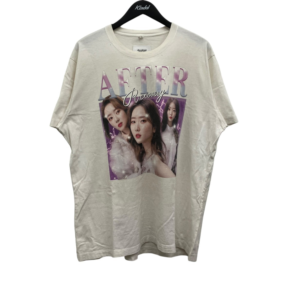 BEFORE AFTER IDOL T-SHIRT アイドルプリントTシャツ