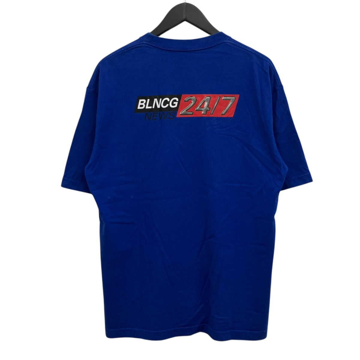 BLNCG NEWS 24 7 プリントTシャツ