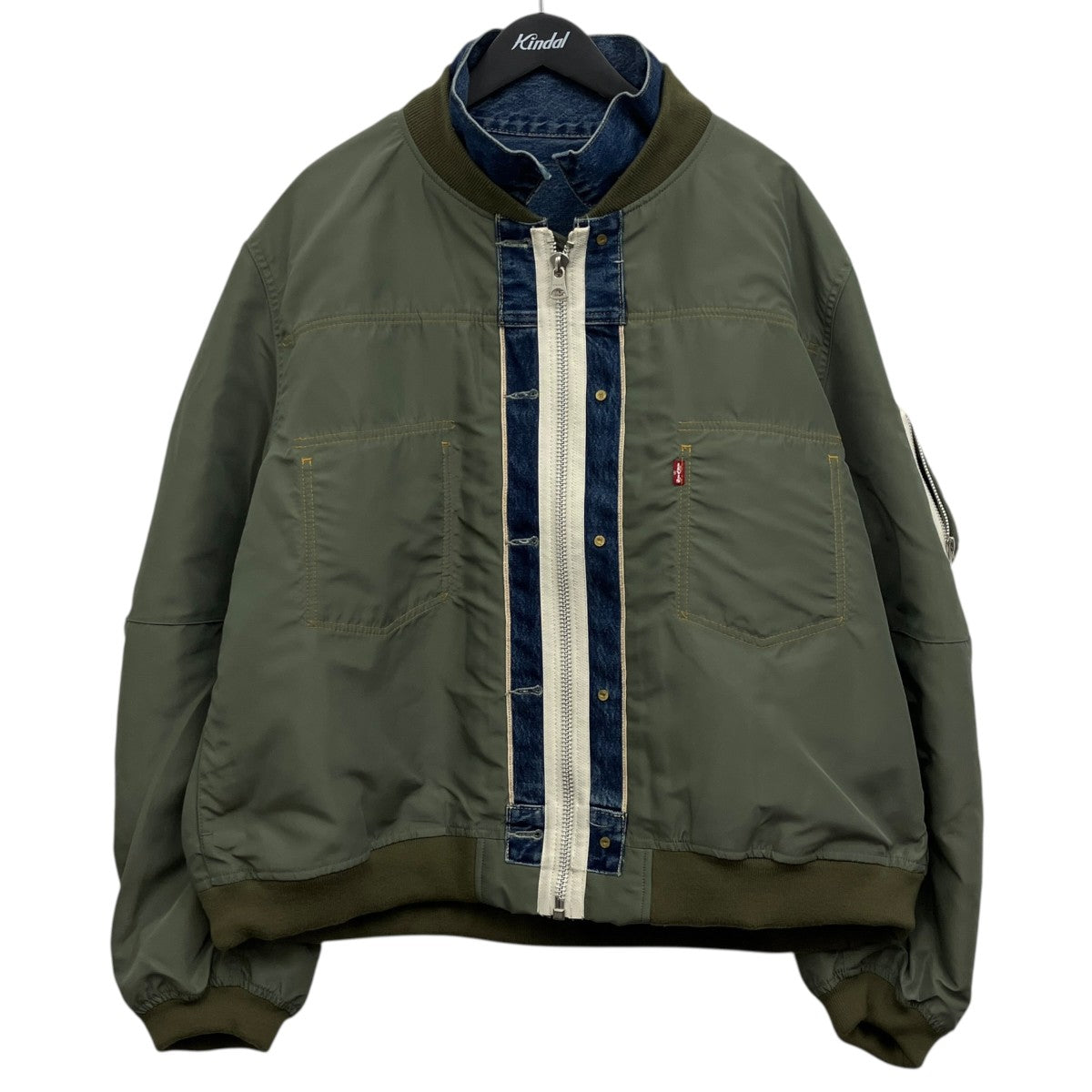 Denim × Nylon Twill Reversible Blouson デニムナイロンリバーシブルブルゾン