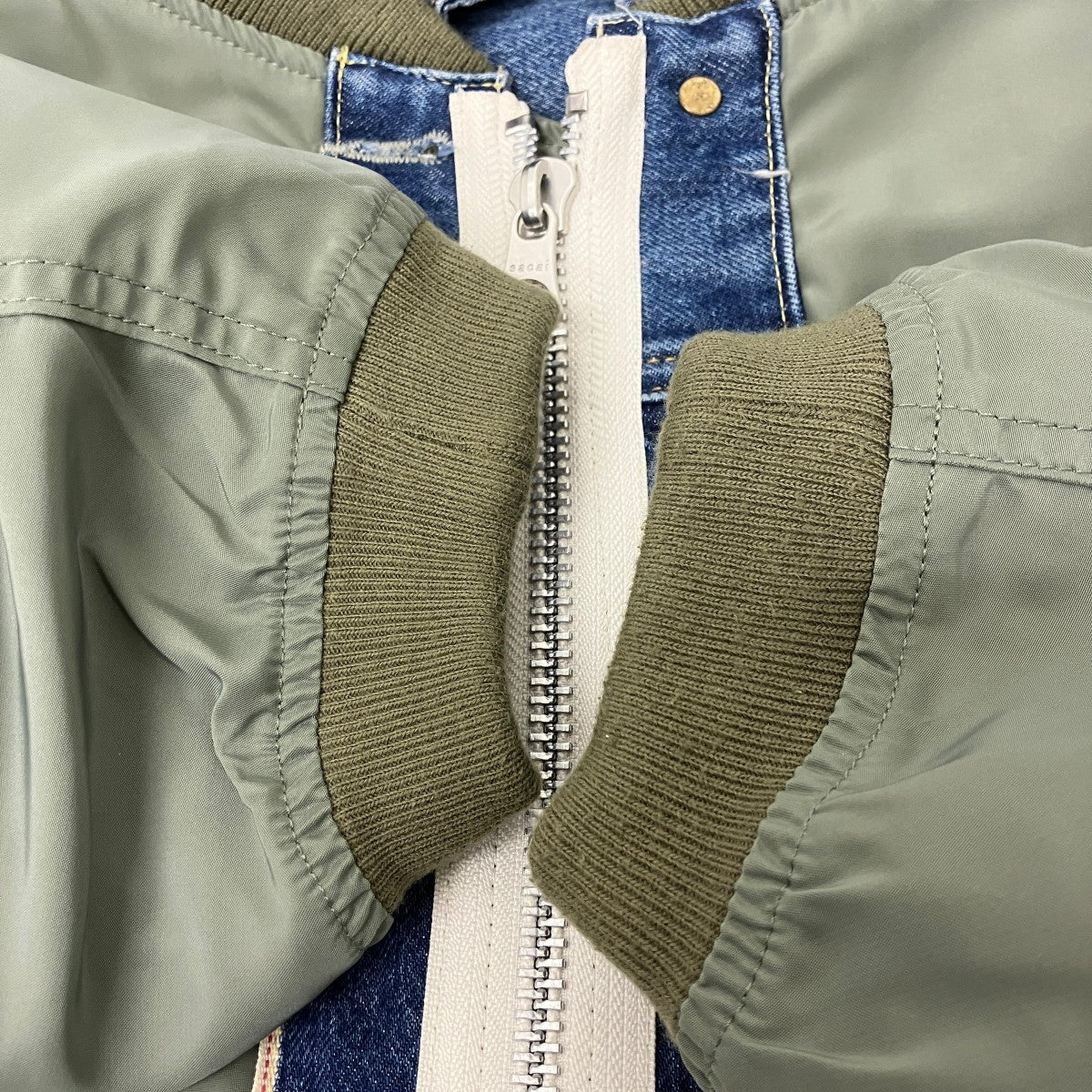Denim × Nylon Twill Reversible Blouson デニムナイロンリバーシブルブルゾン