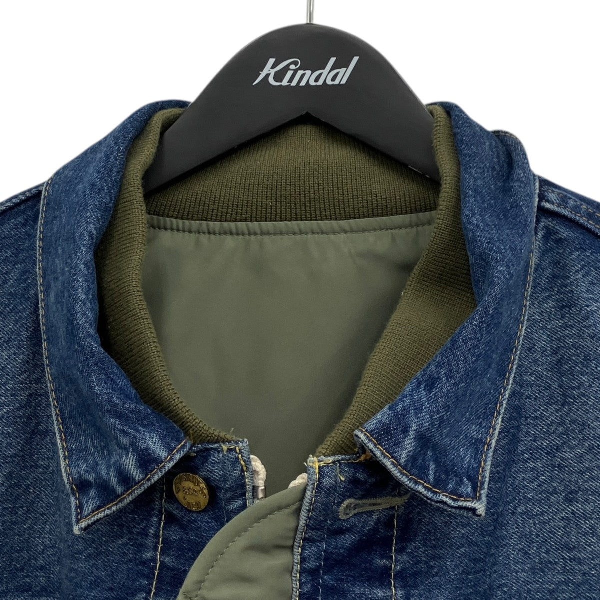 Denim × Nylon Twill Reversible Blouson デニムナイロンリバーシブルブルゾン