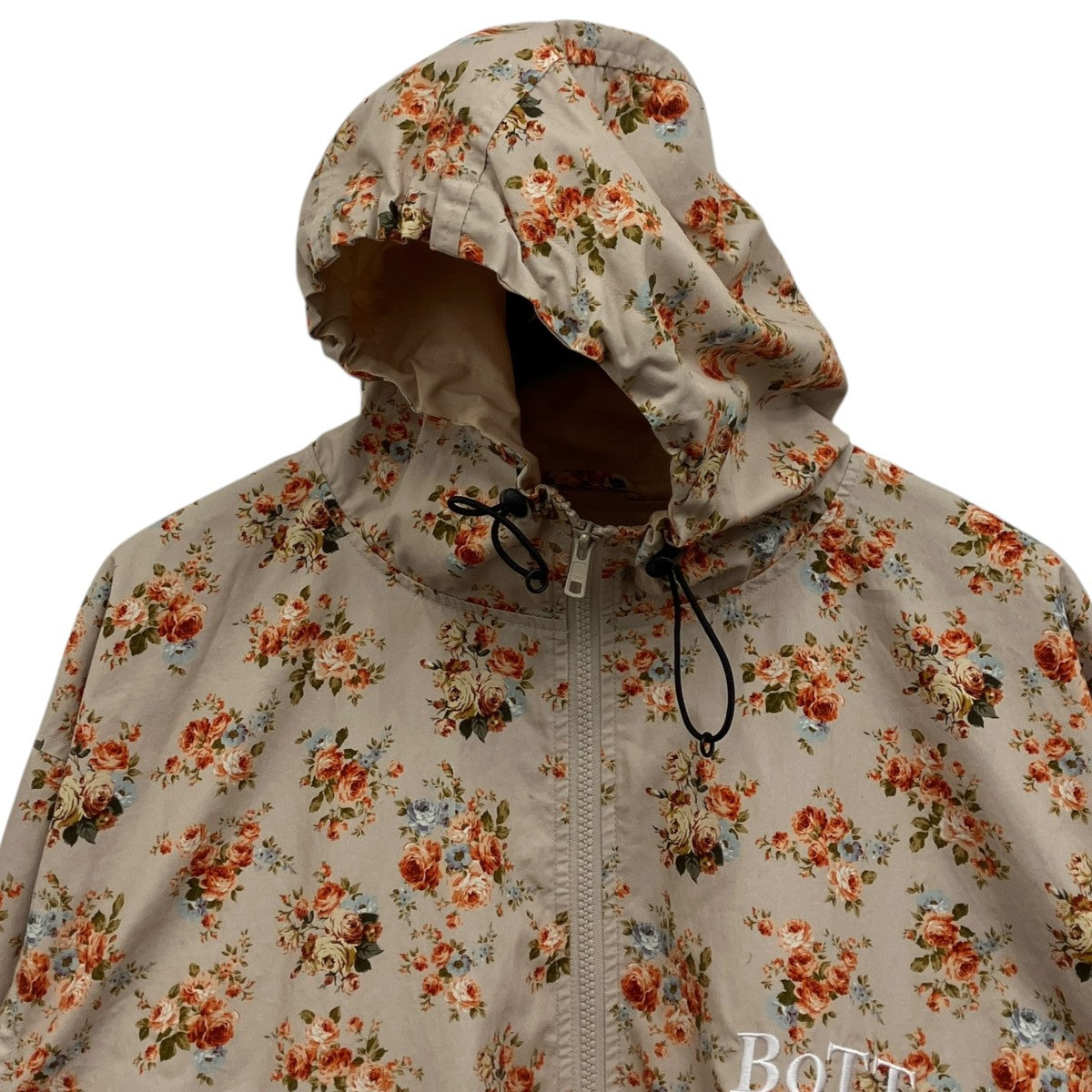 Flower Hooded Jacket フラワーデザインフーデッドジャケット
