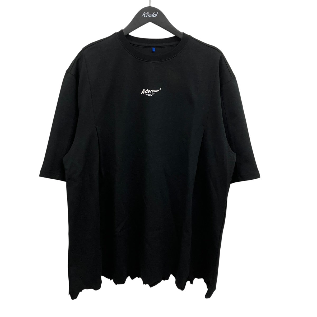 ADER error(アーダーエラー) デストロイドヘムロゴTシャツ