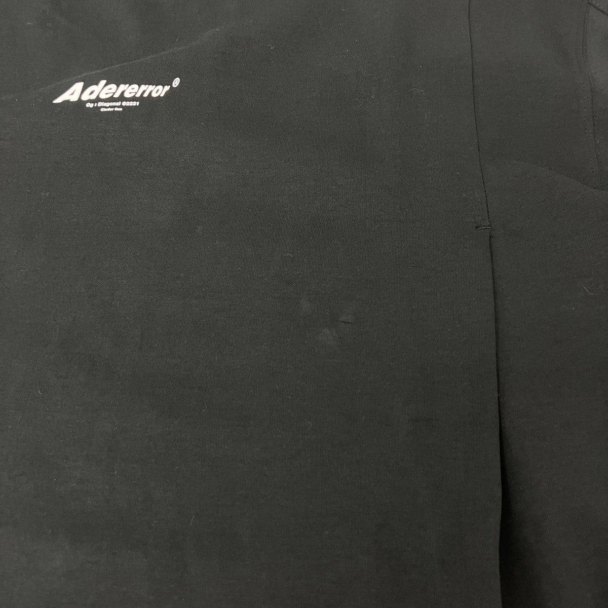 デストロイドヘムロゴTシャツ