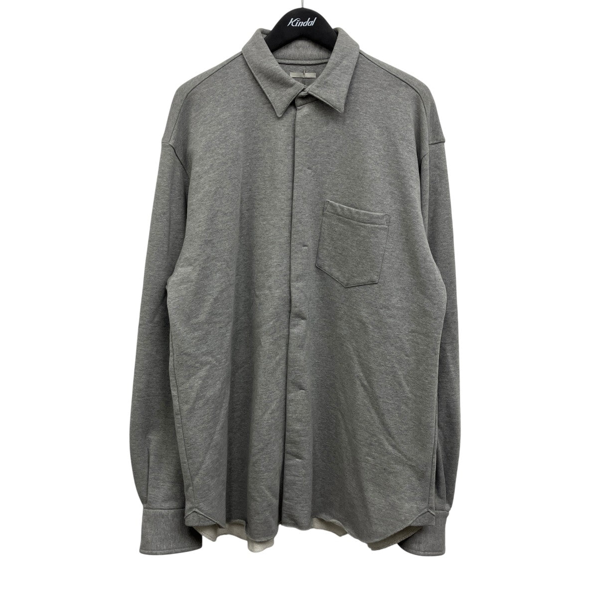 スウェットロングシャツ