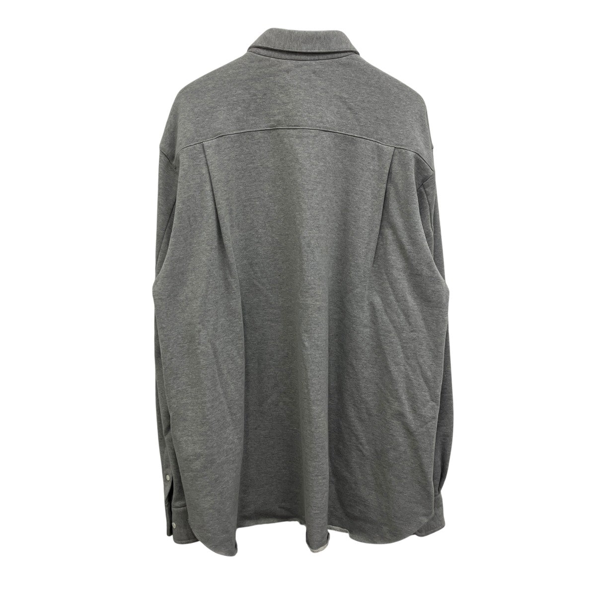 スウェットロングシャツ