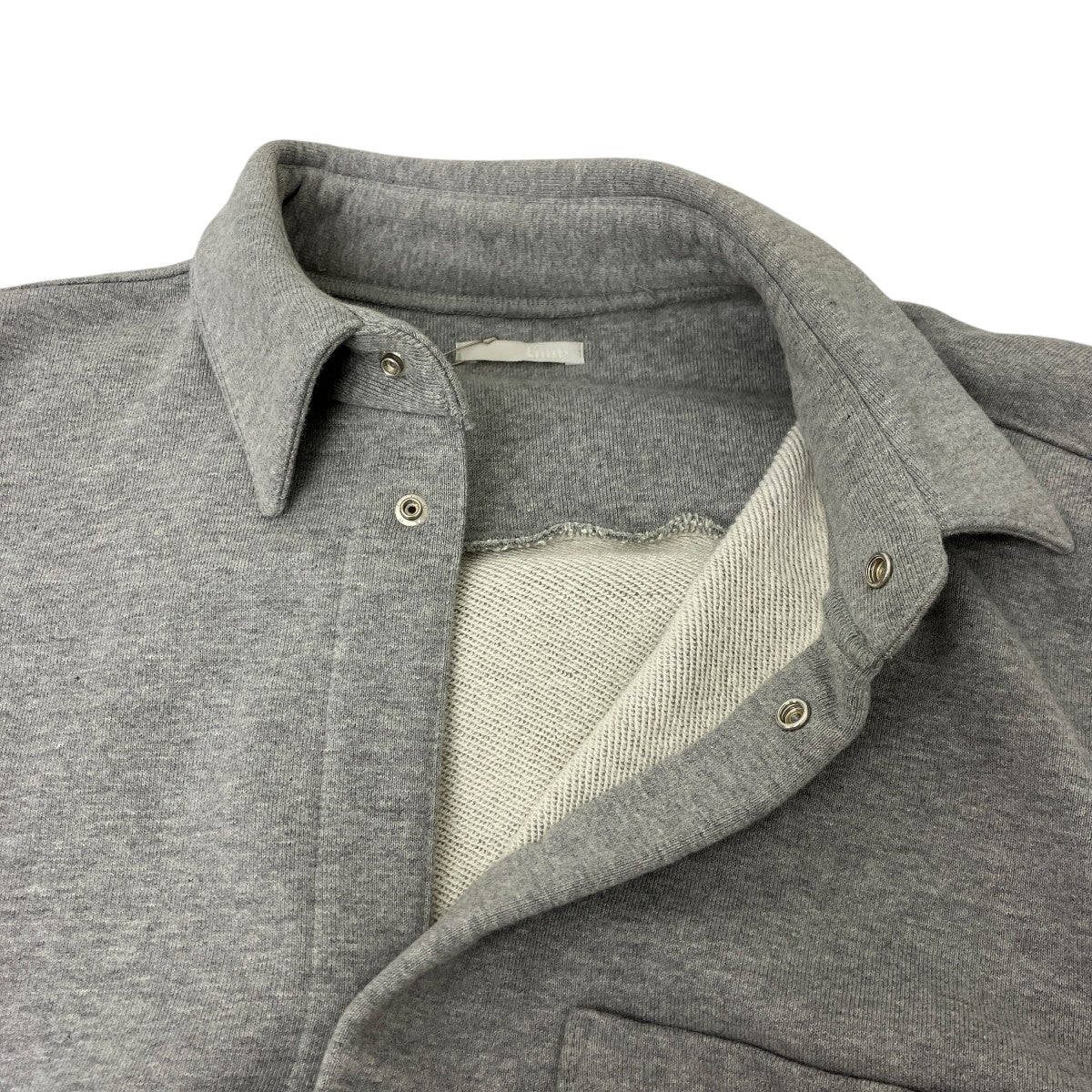 スウェットロングシャツ