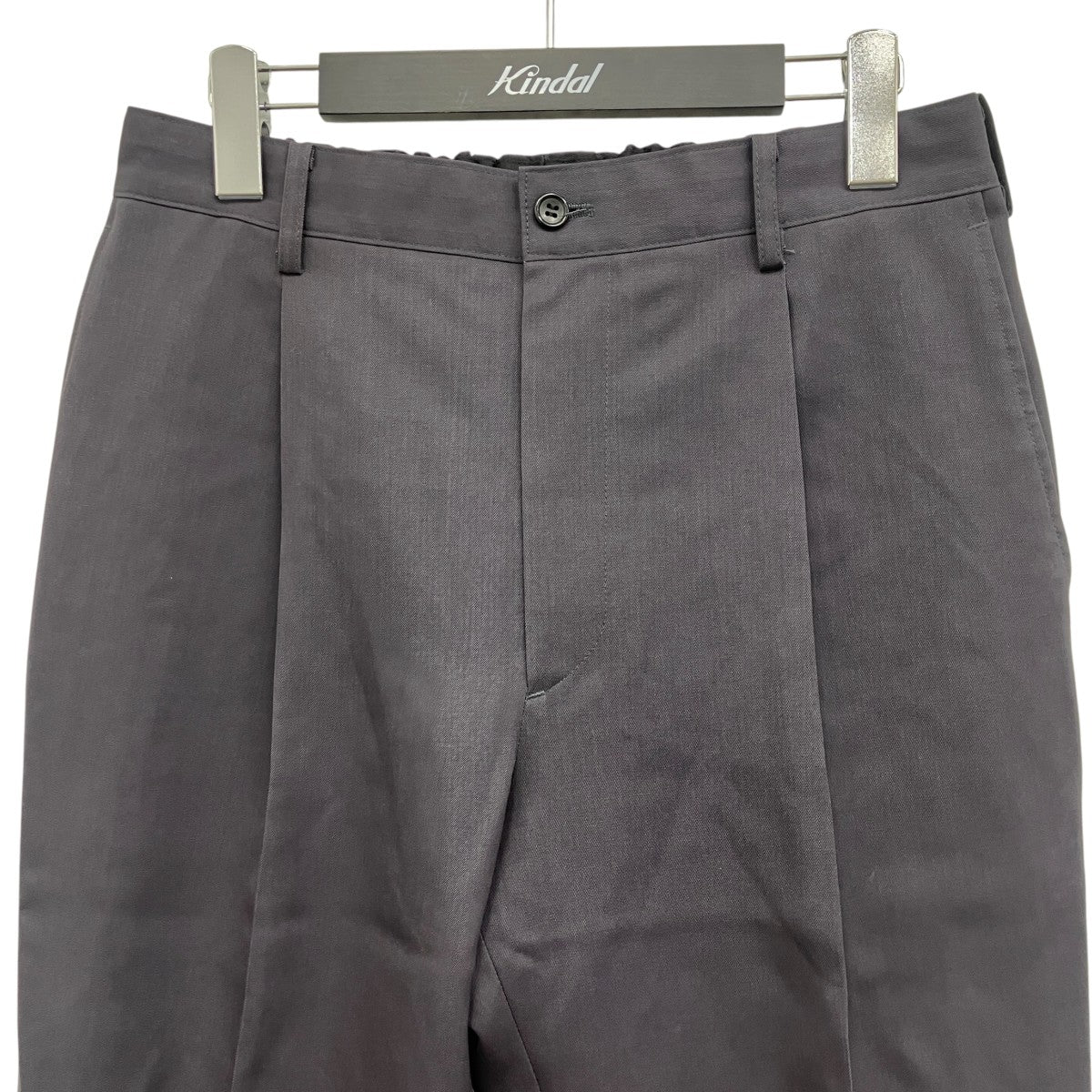 Graphpaper(グラフペーパー) SCALE OFF WOOL TAPERED TROUSERS