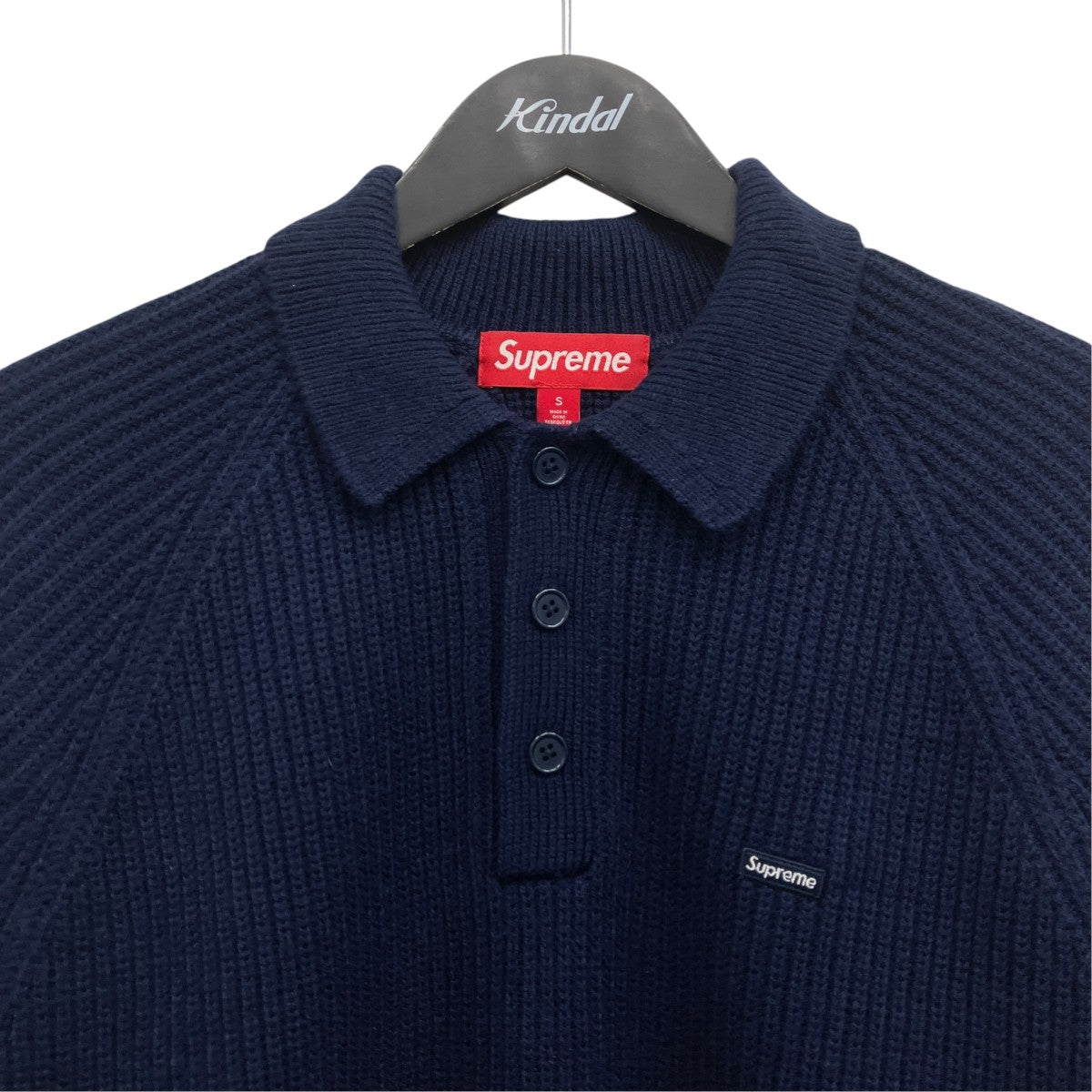 SMALL BOX POLOニットポロシャツ