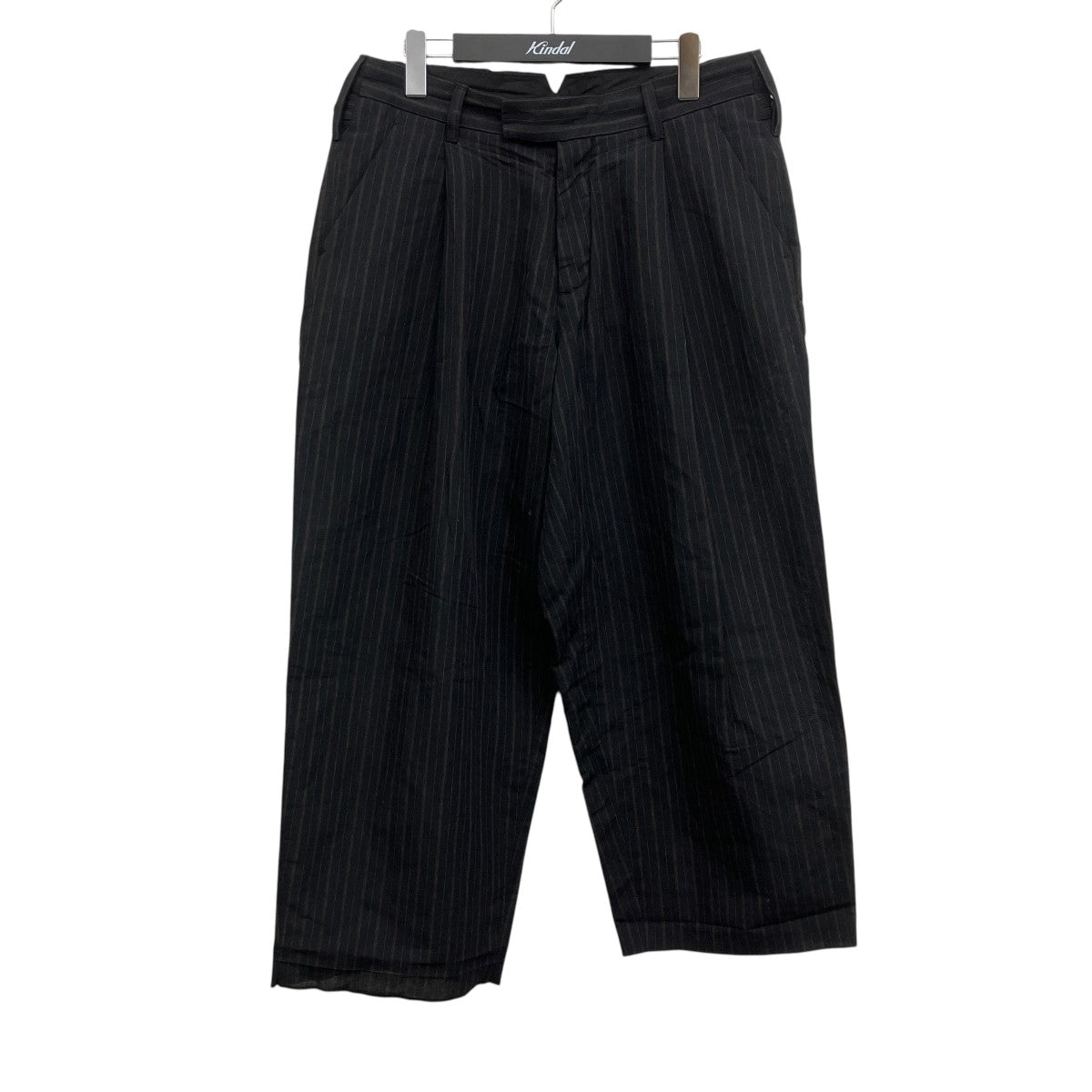 26SS MILITARY SLACKS 俺のGUNPAN ストライプリネンスラックス