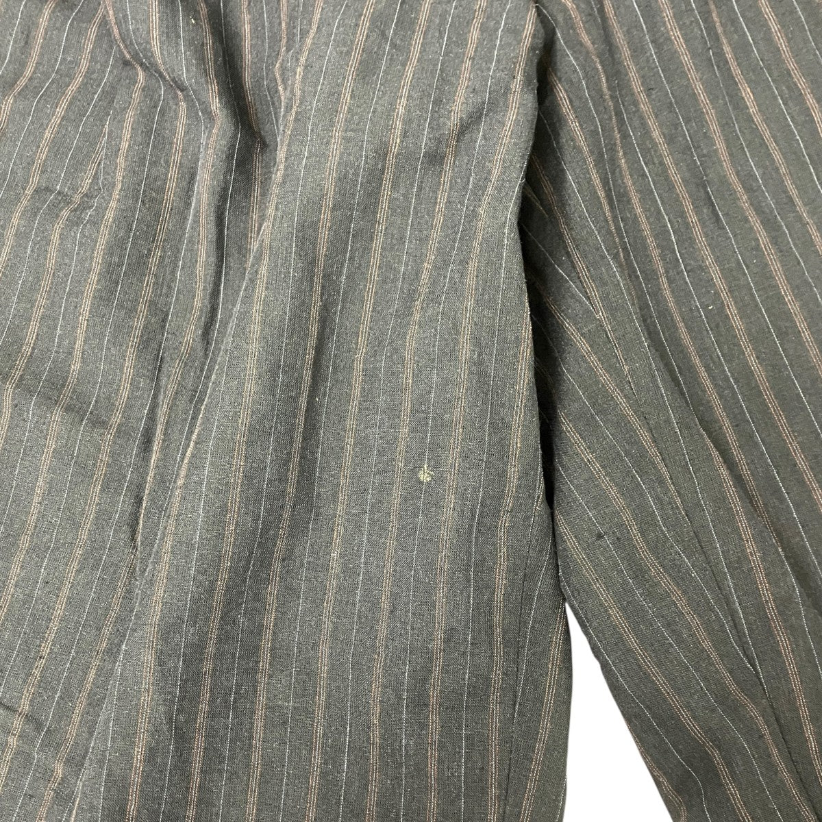 26SS MILITARY SLACKS 俺のGUNPAN ストライプリネンスラックス