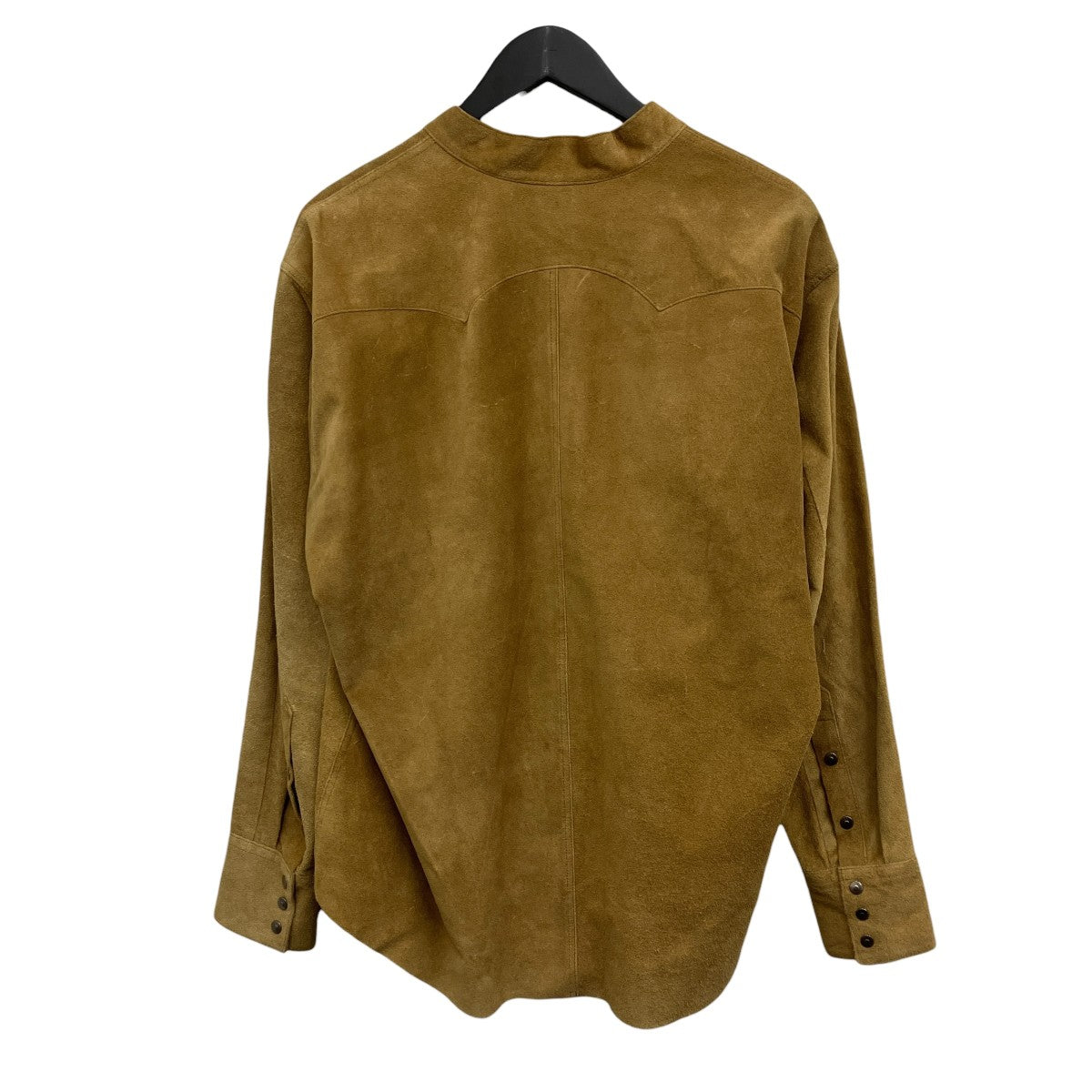 Suede Pullover Western Shirts レザープルオーバーシャツ