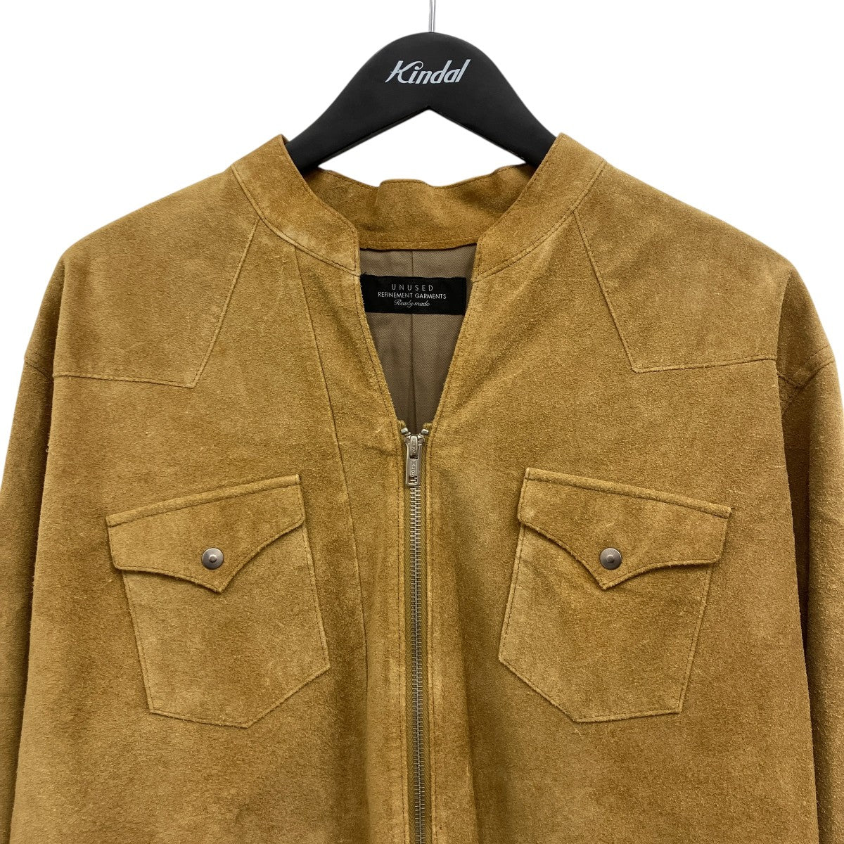 Suede Pullover Western Shirts レザープルオーバーシャツ