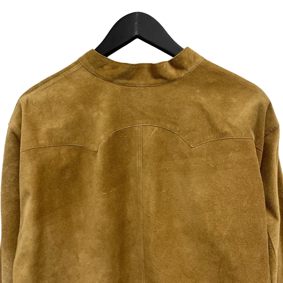 Suede Pullover Western Shirts レザープルオーバーシャツ