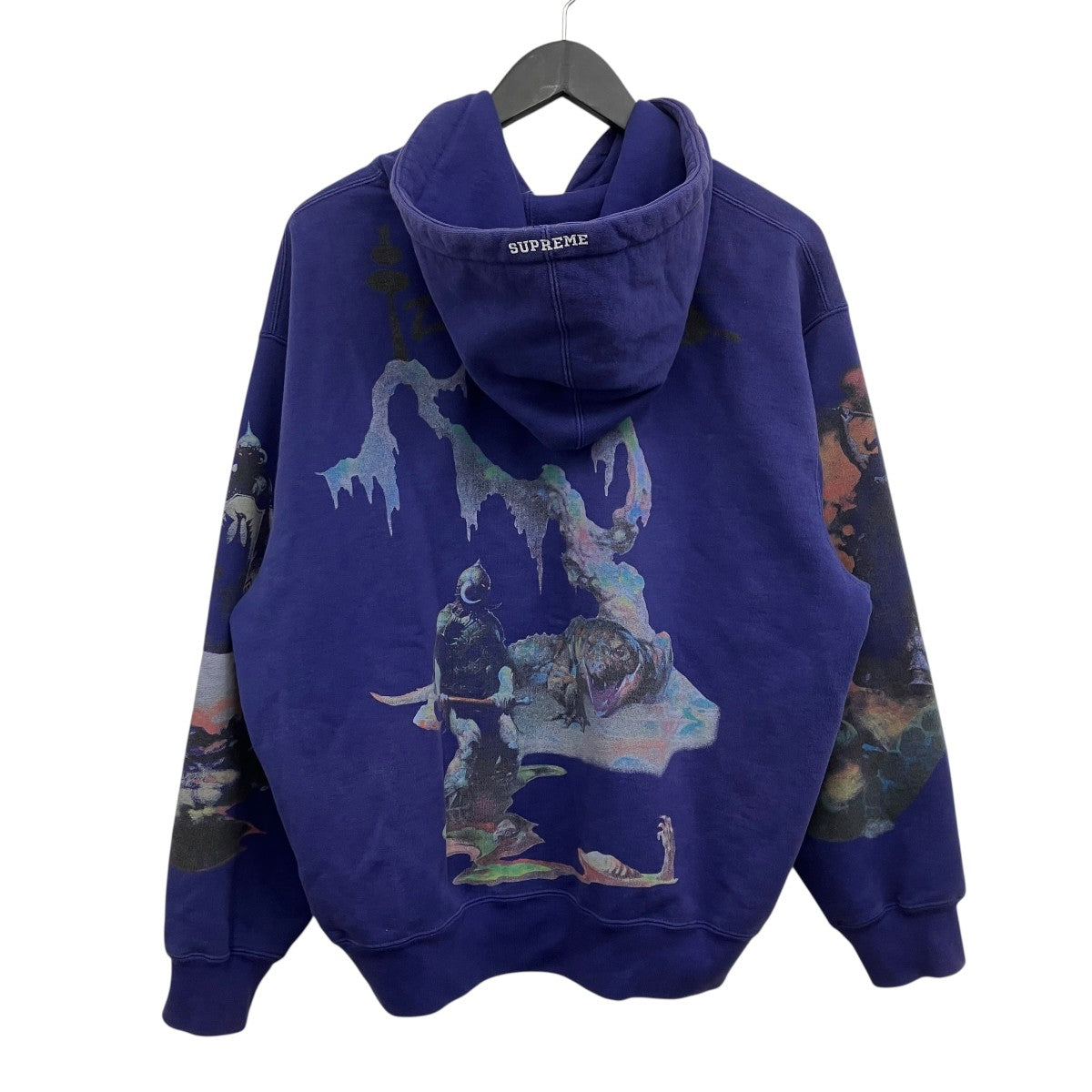 Supreme(シュプリーム) ジップパーカー ブルー サイズ S｜【公式