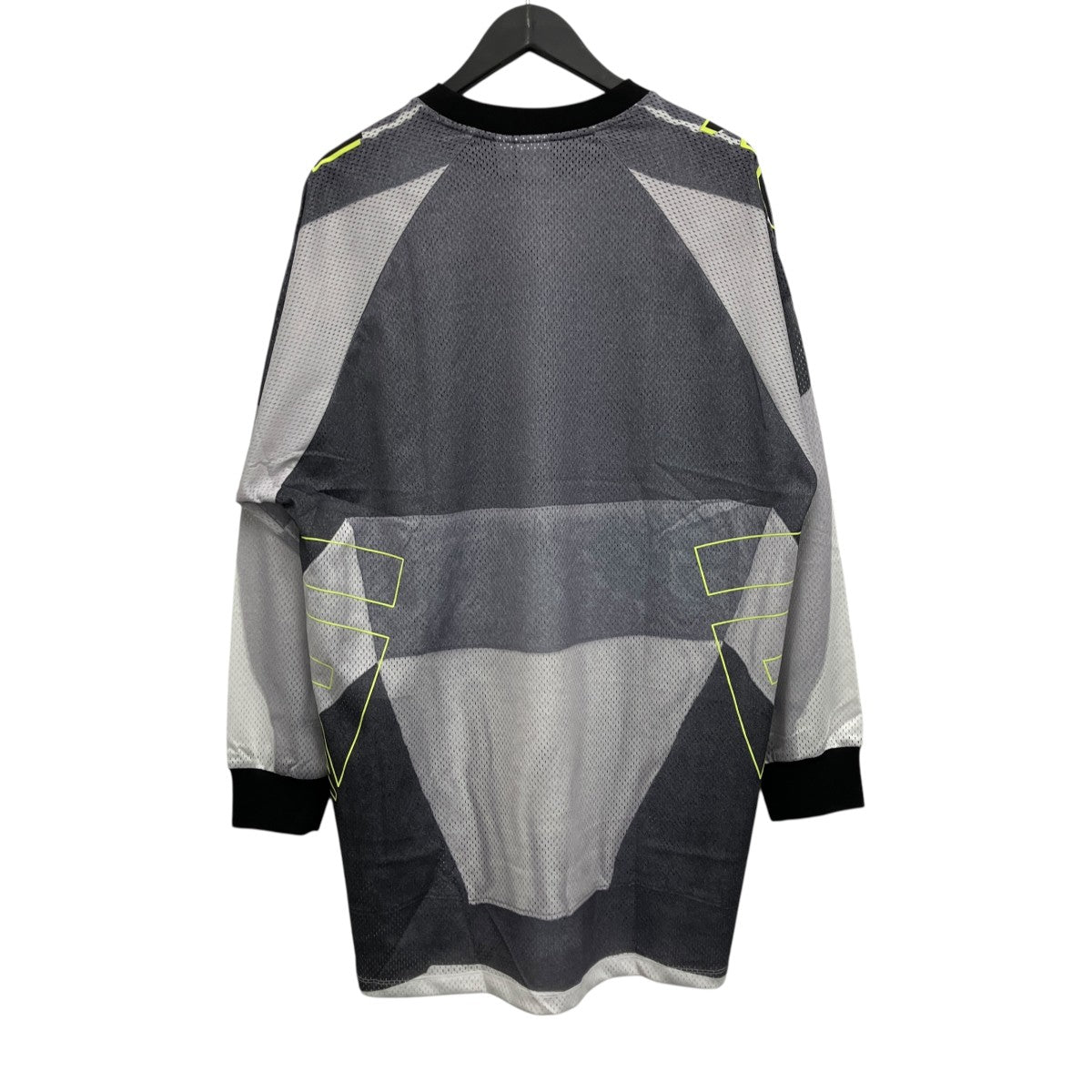 ADIENIUM OVERSIZED MESH TEE ロゴカットソー