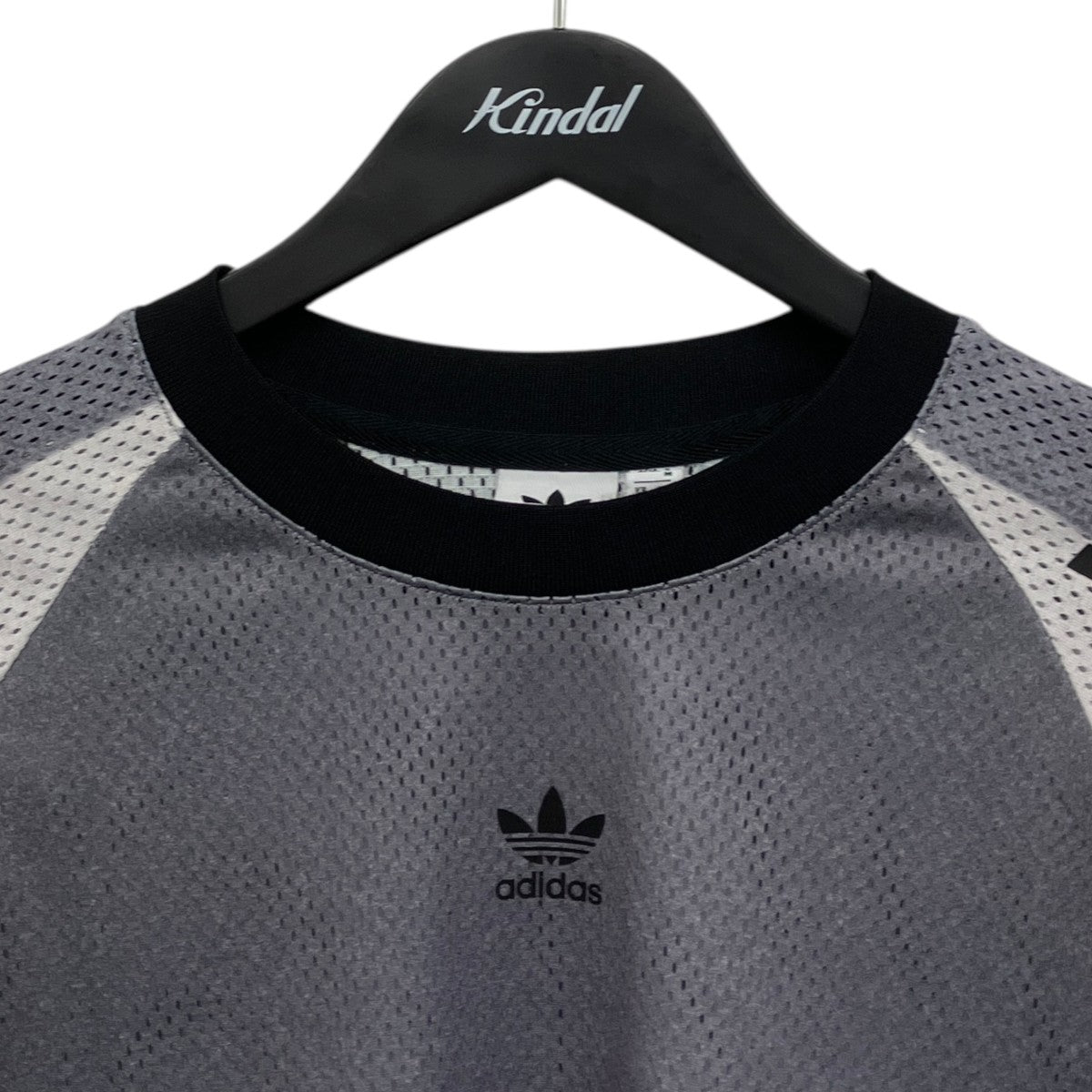 ADIENIUM OVERSIZED MESH TEE ロゴカットソー