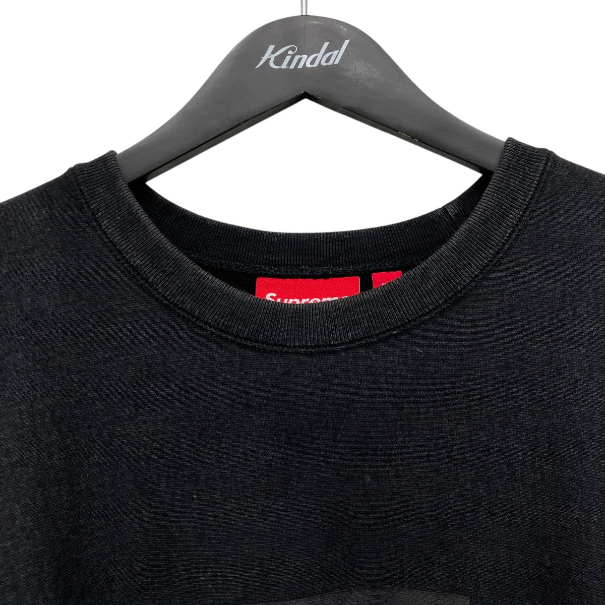 Washed Box Logo Crewneck クルーネックスウェット