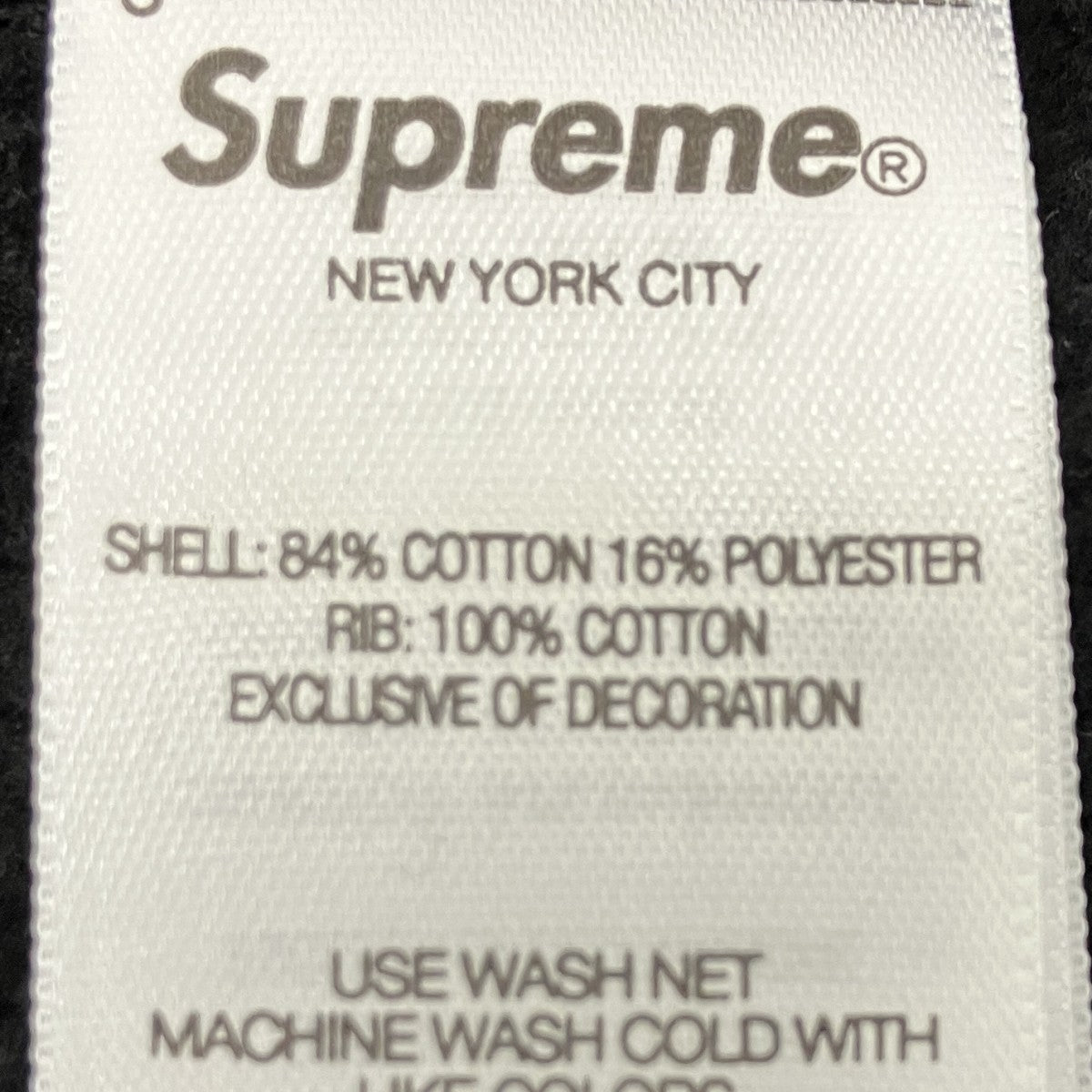 Washed Box Logo Crewneck クルーネックスウェット