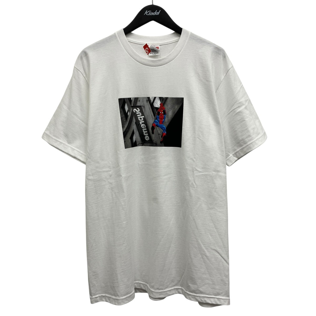 Spider-man teeプリントTシャツ
