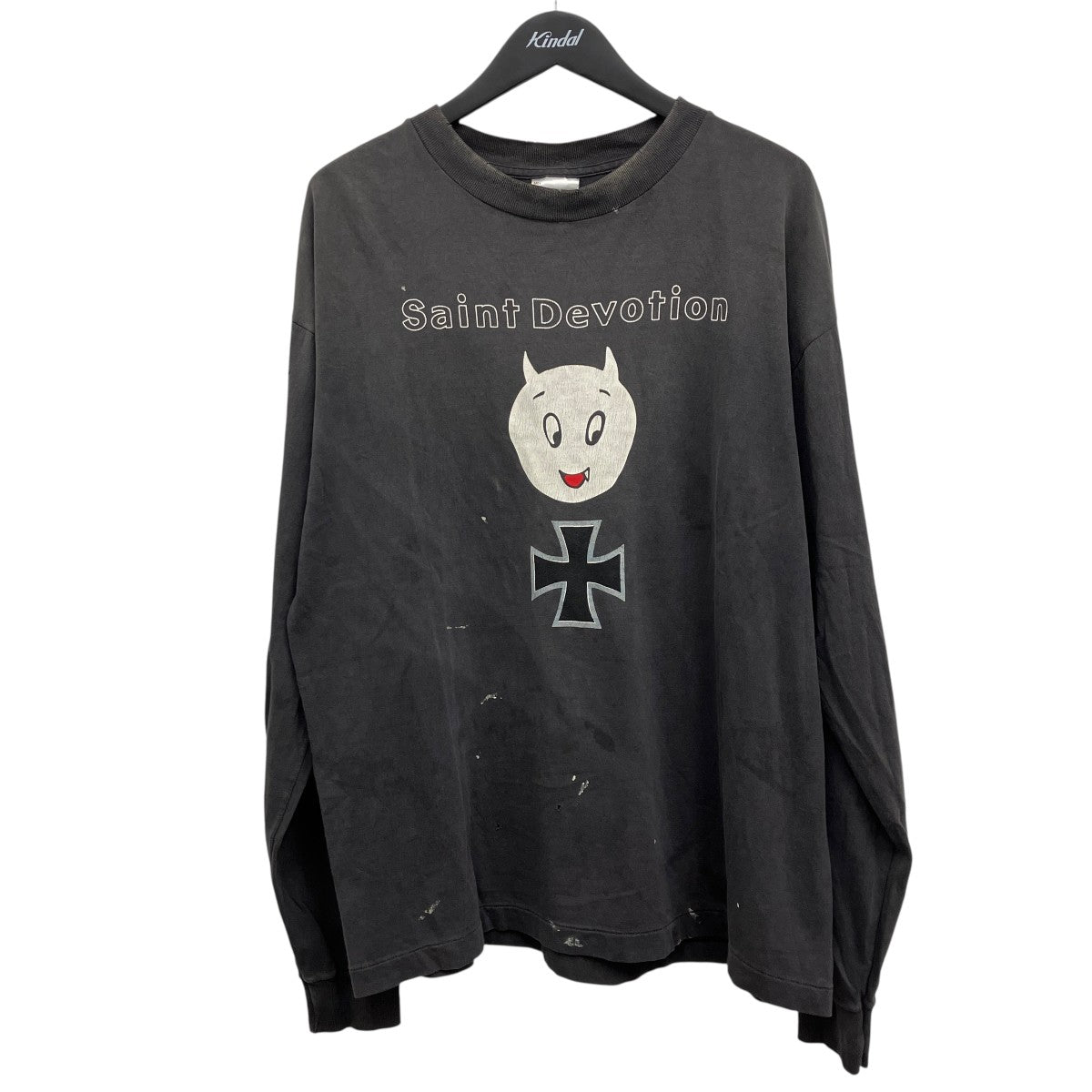 SAINT MICHAEL セントマイケル SAINT DEVOTION ロンT SAINT MICHAEL(セントマイケル) LS T-SHIRT SAINT DEVOTION ロング