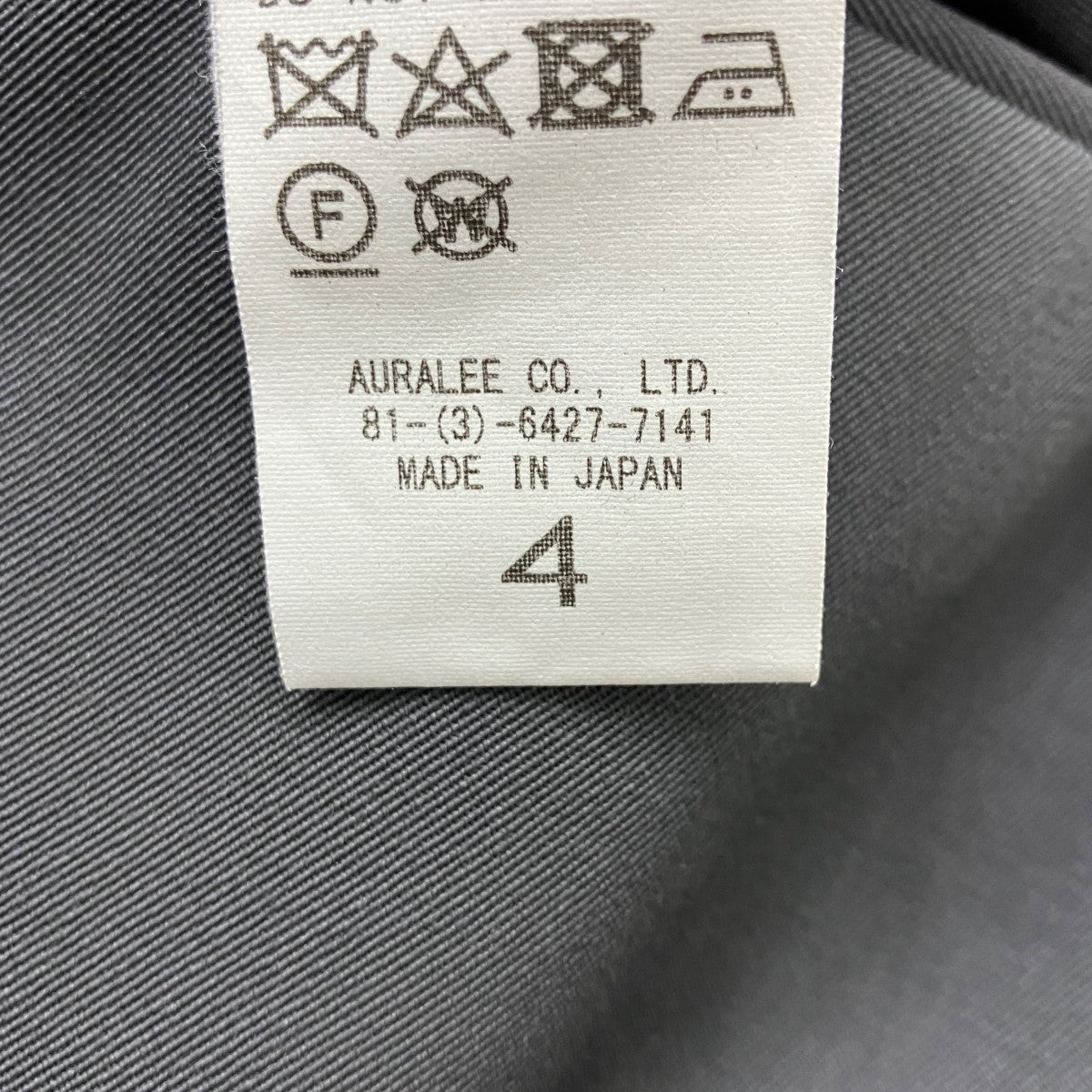 Light Wool Max Gabardine Two-Tuck ウールマックスギャバジンスラックス